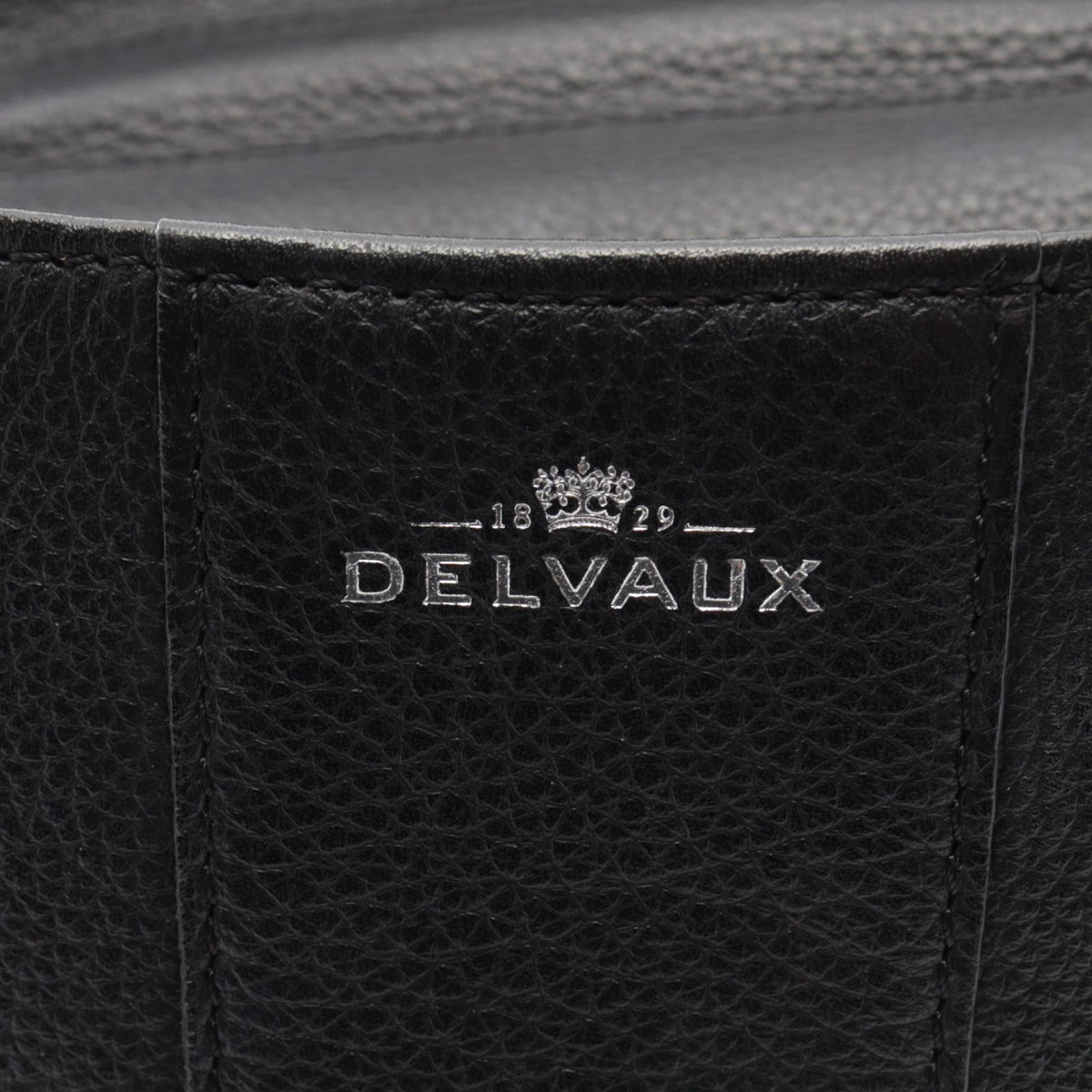 デルヴォー ブリヨン ミニ 2WAY ハンドバッグ ブラック系 バッグ DELVAUX