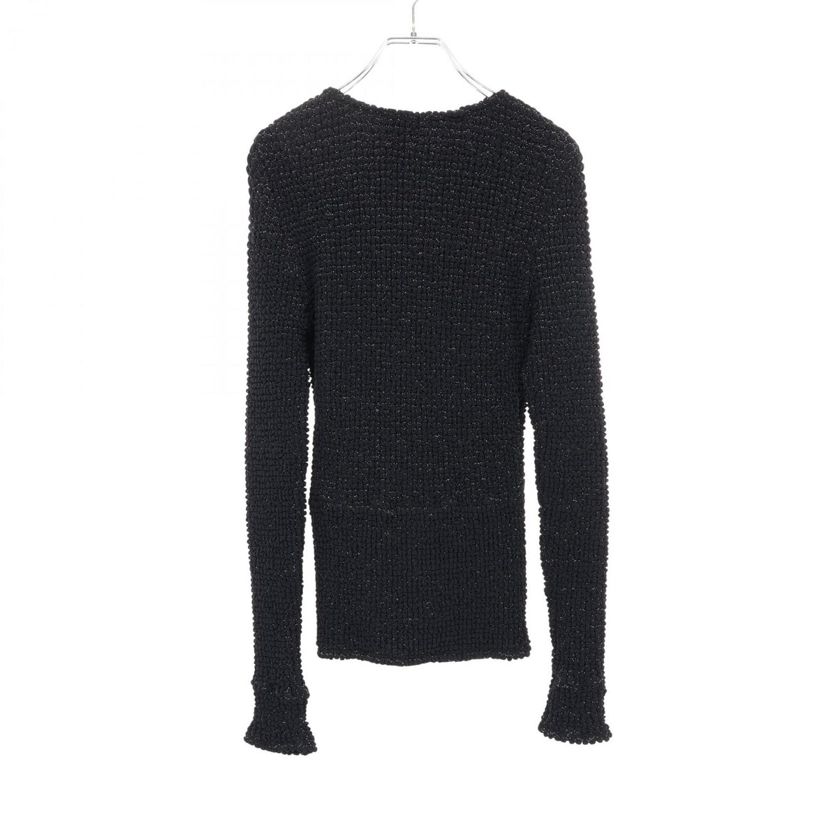 シャネル シャーリング カーディガン ブラック系 トップス CHANEL
