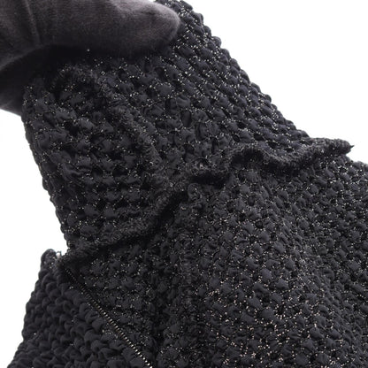 シャネル シャーリング カーディガン ブラック系 トップス CHANEL