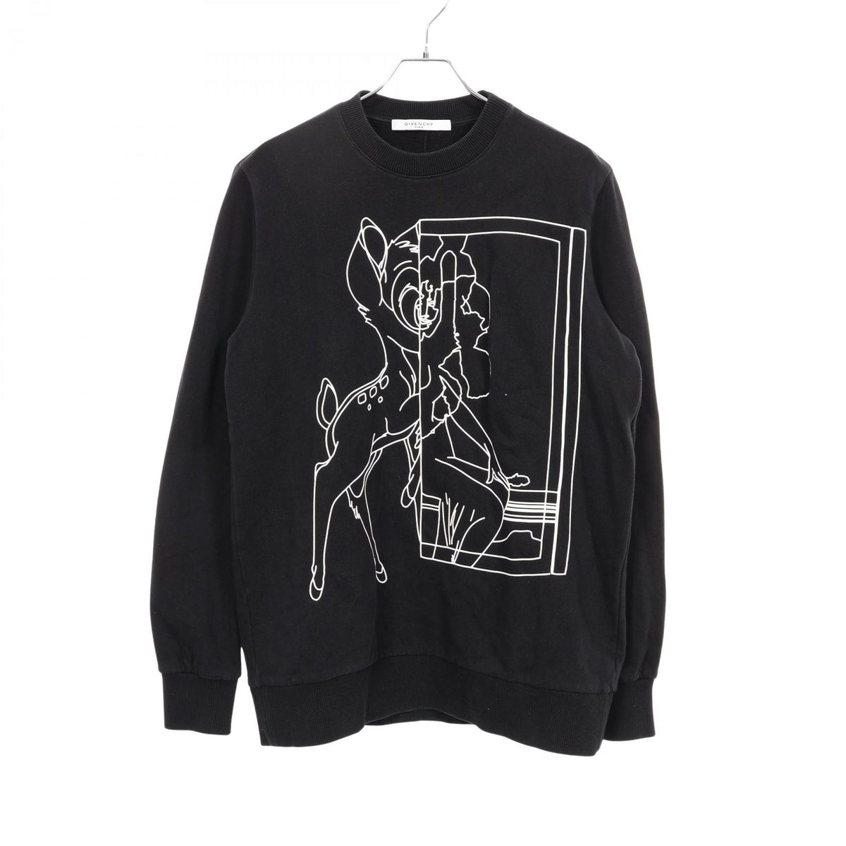 ジバンシィ GIVENCHY × Disney バンビ プリント スウェット ブラック系 トップス GIVENCHY