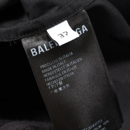 バレンシアガ ロゴ総柄 半袖 その他トップス ブラック系 レッド系 トップス BALENCIAGA