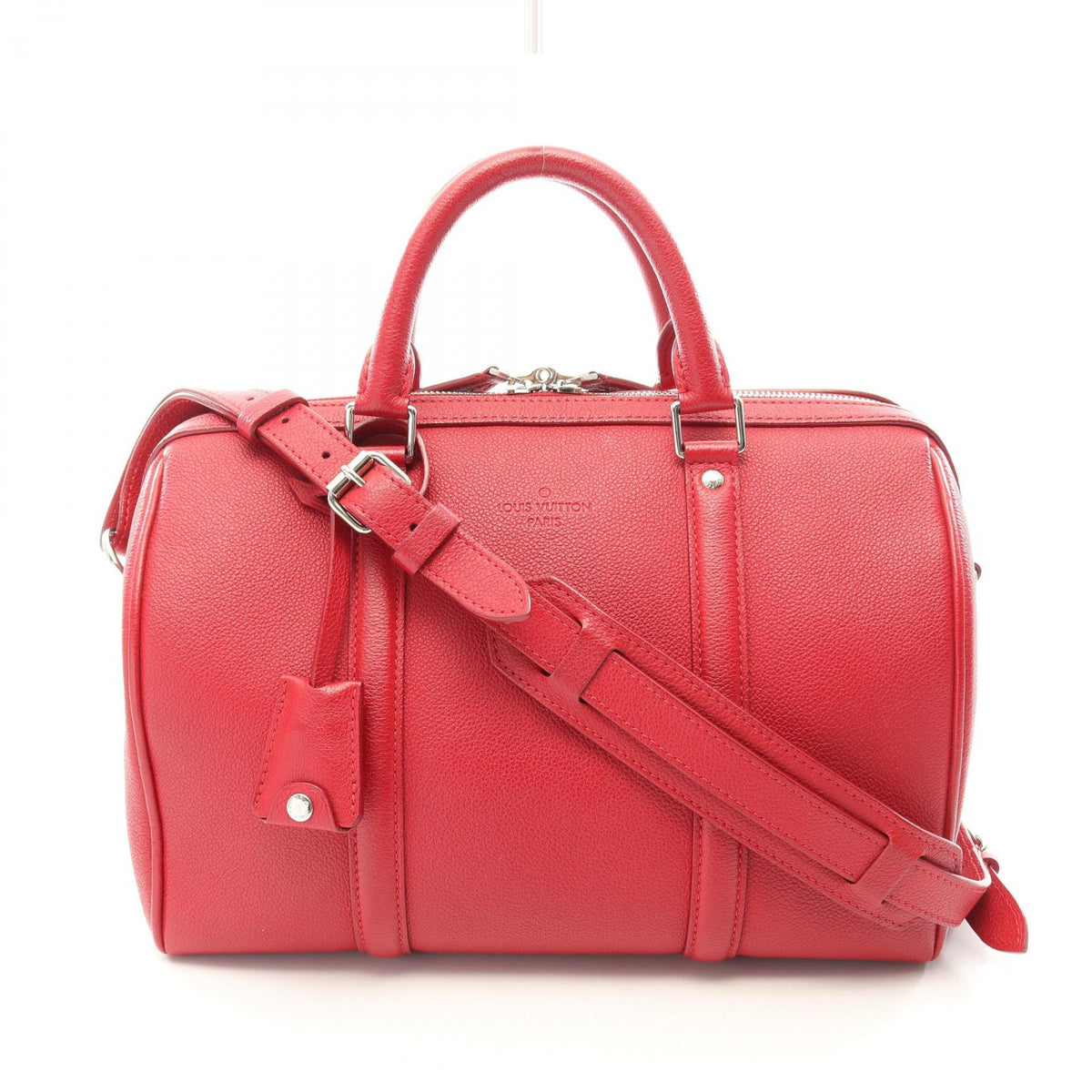 ルイ・ヴィトン SCバッグPM パルナセア 2WAY ハンドバッグ レッド系 レッド バッグ LOUIS VUITTON