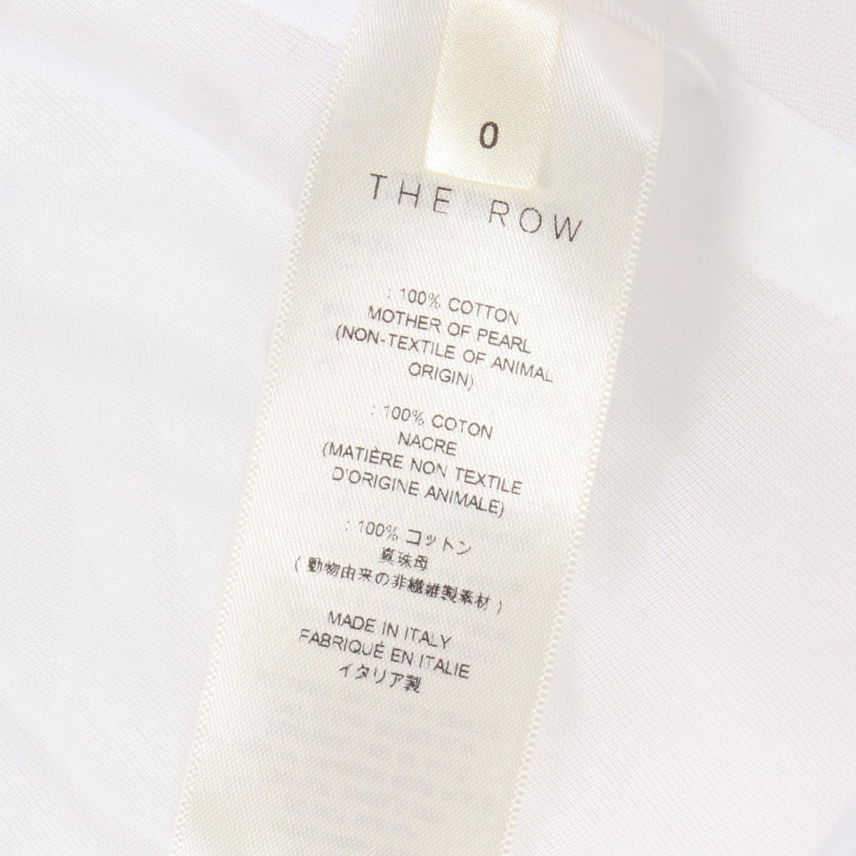 ザ ロウ ATLAS COAT その他ジャケット ホワイト系 アウター THE ROW
