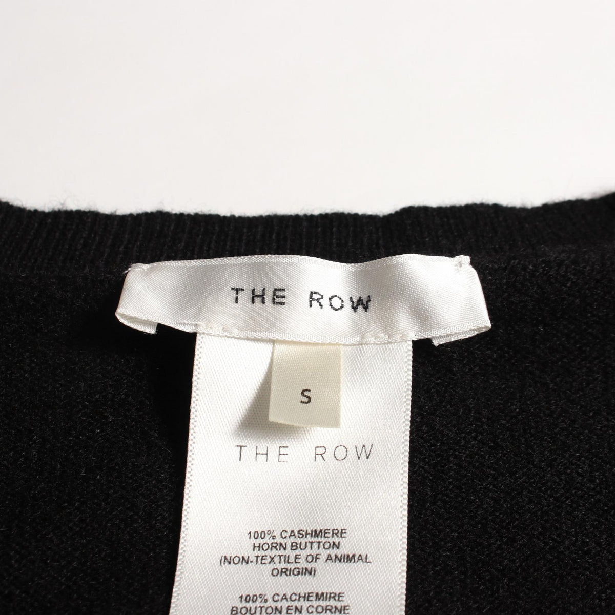 ザ ロウ カーディガン ブラック系 トップス THE ROW