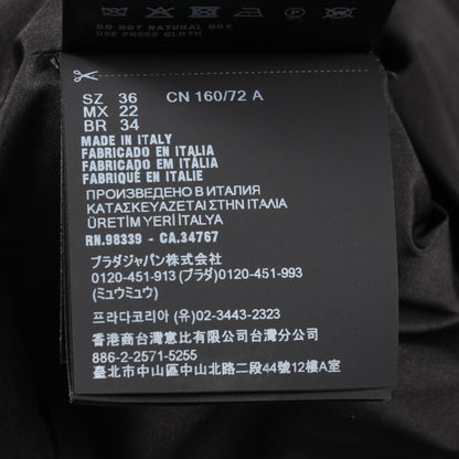 プラダ オーバーサイズ その他コート ブラック系 アウター PRADA