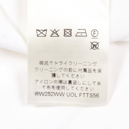 ルイ・ヴィトン LV シグネチャー ジッパー ディテール 半袖Tシャツ ホワイト系 トップス LOUIS VUITTON