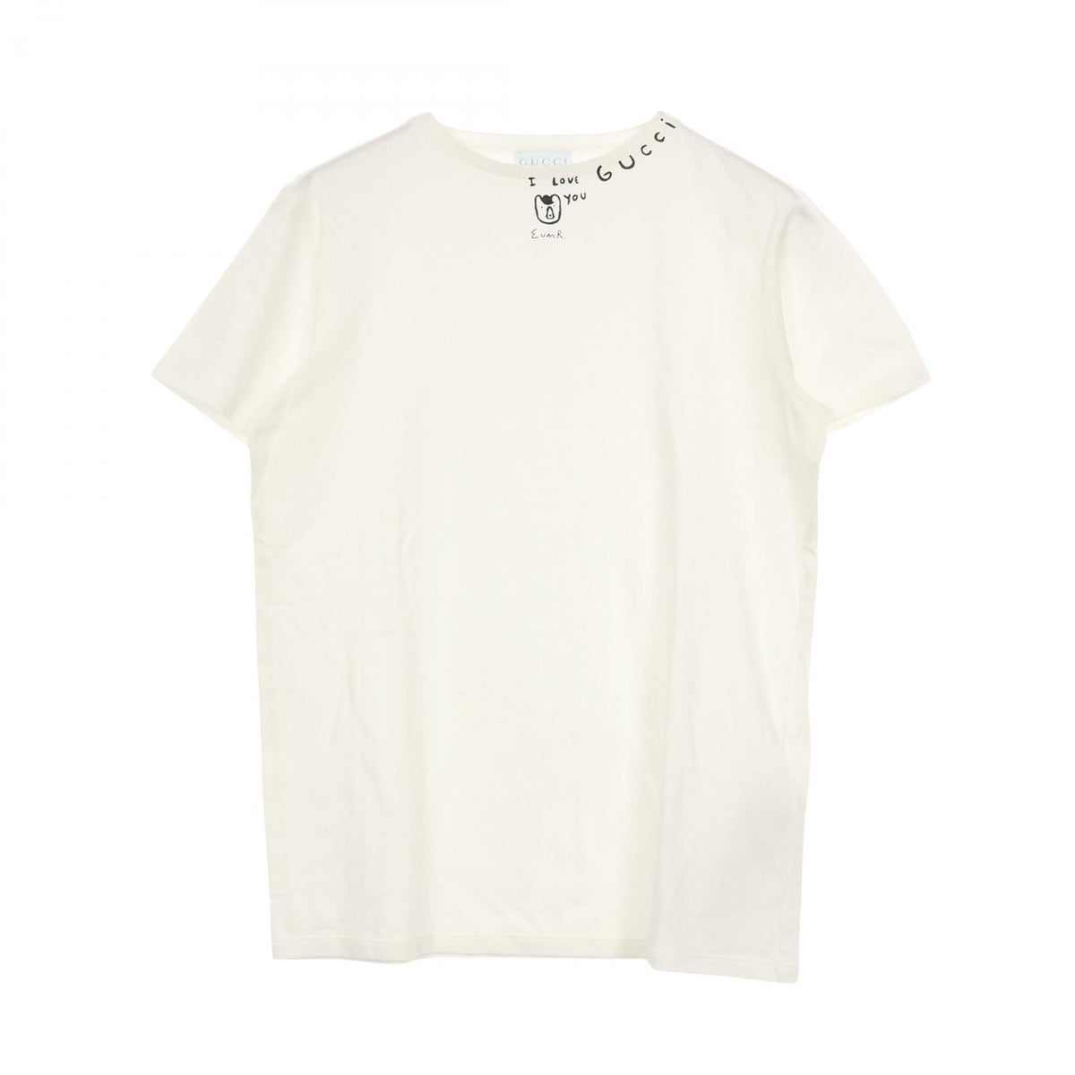 グッチ GUCCI × ヒグチユウコ チルドレンズ GGスプリーム 半袖Tシャツ ホワイト系 トップス GUCCI