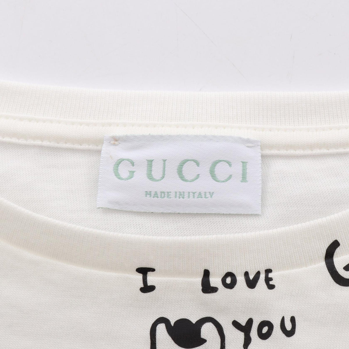 グッチ GUCCI × ヒグチユウコ チルドレンズ GGスプリーム 半袖Tシャツ ホワイト系 トップス GUCCI