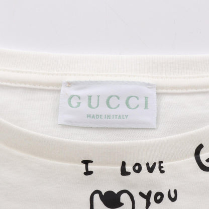 グッチ GUCCI × ヒグチユウコ チルドレンズ GGスプリーム 半袖Tシャツ ホワイト系 トップス GUCCI