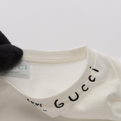 グッチ GUCCI × ヒグチユウコ チルドレンズ GGスプリーム 半袖Tシャツ ホワイト系 トップス GUCCI