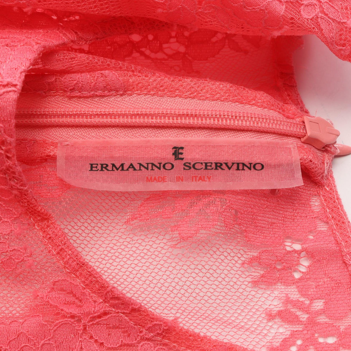 エルマノシェルビーノ レース ワンピース ピンク系 ワンピース ERMANNO SCERVINO