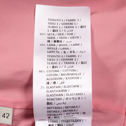 グッチ インターロッキングG パールボタン ベロア切替 レース ワンピース ブラック系 ワンピース GUCCI