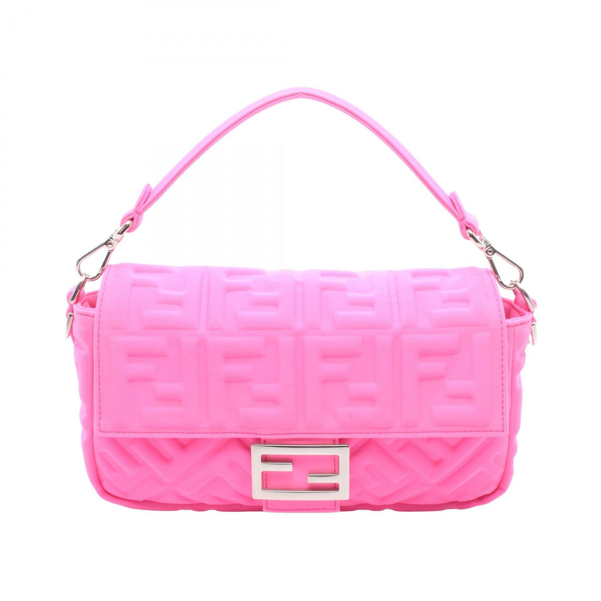 フェンディ FENDI × Nicki Minaj マンマバケット ズッカ ネオンカラー ハンドバッグ ピンク系 バッグ FENDI