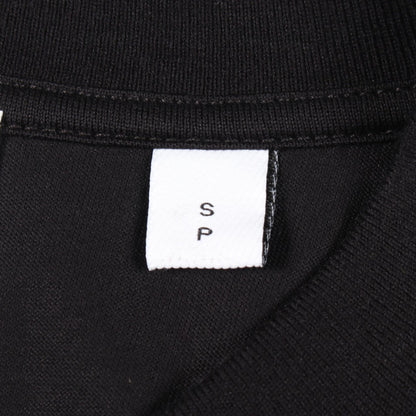 バーバリー 総レース ロゴプリント 半袖Tシャツ ブラック系 トップス BURBERRY