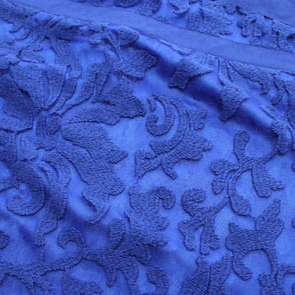 タダシショージ 総レース ノースリーブ ワンピース ブルー系 ワンピース TADASHI SHOJI