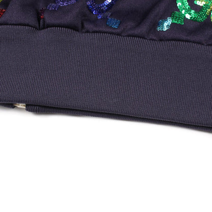 グッチ GGスパンコール その他ジャケット ネイビー系 マルチカラー アウター GUCCI