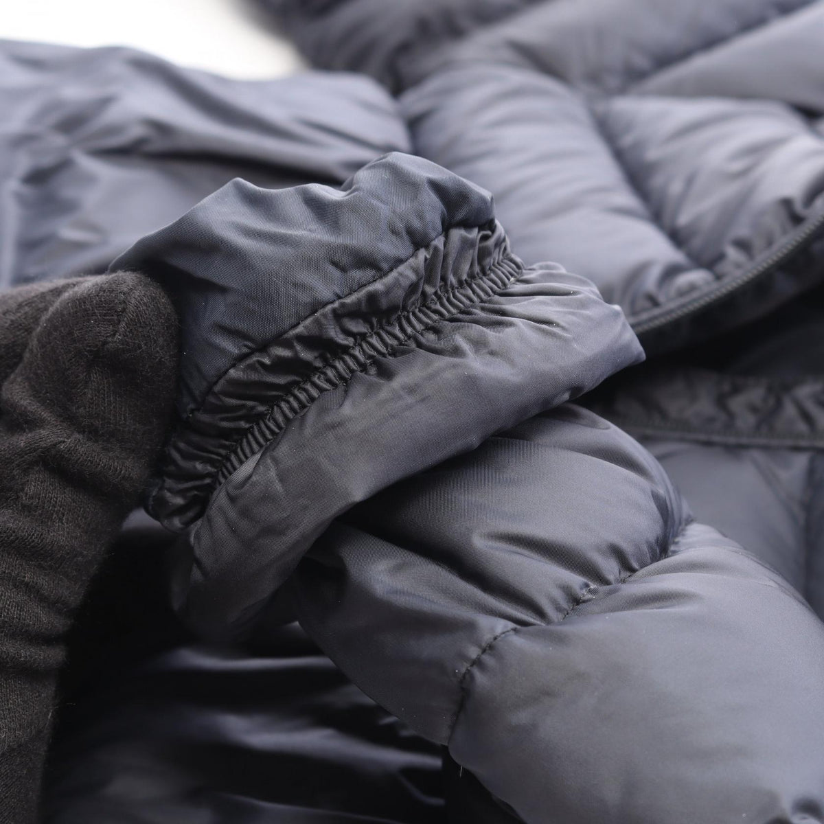 モンクレール ODILE キッズ フード付き ダウンジャケット ネイビー系 アウター MONCLER