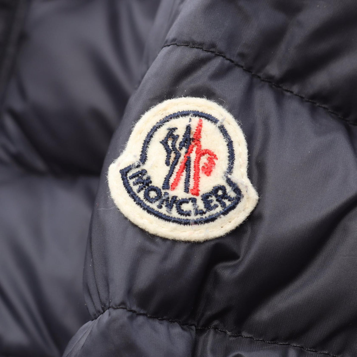 モンクレール ODILE キッズ フード付き ダウンジャケット ネイビー系 アウター MONCLER