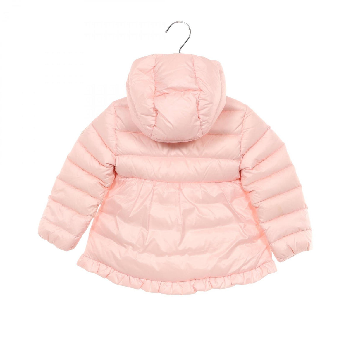 モンクレール ODILE キッズ フード付き ダウンジャケット ピンク系 アウター MONCLER