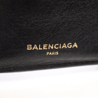 バレンシアガ ペーパーミニウォレット 三つ折り財布 ブラック系 ホワイト系 財布・小物 BALENCIAGA