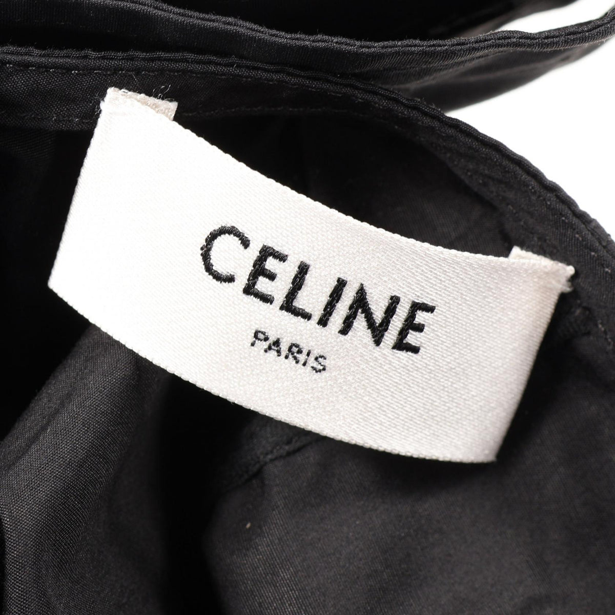セリーヌ クロスストラップ ミニドレス ワンピース ブラック系 ワンピース CELINE