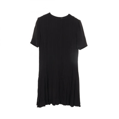サンローランパリ プリーツ 半袖 ワンピース ブラック系 ワンピース SAINT LAURENT PARIS