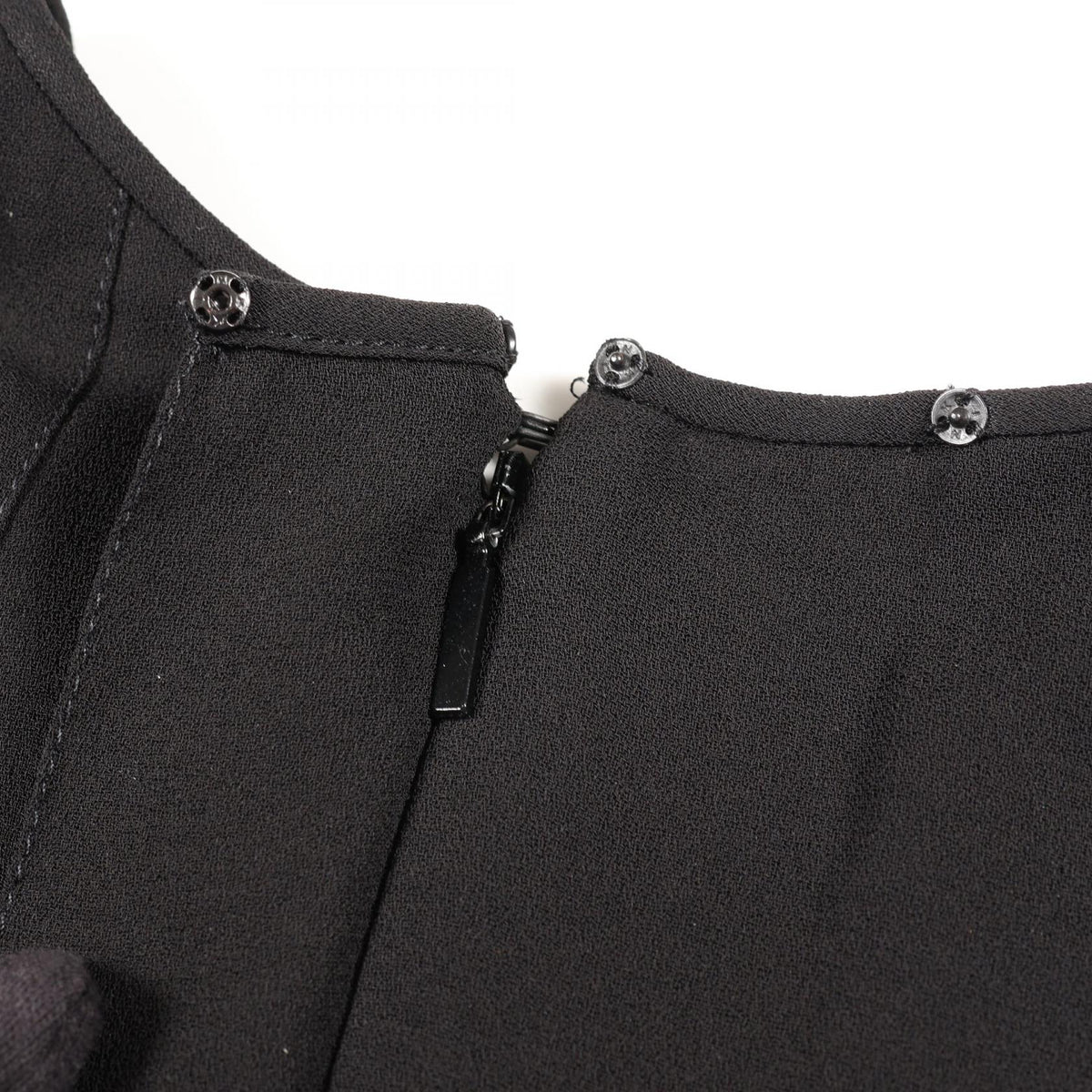 サンローランパリ プリーツ 半袖 ワンピース ブラック系 ワンピース SAINT LAURENT PARIS
