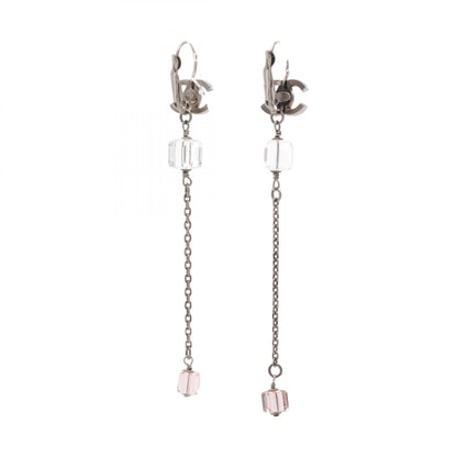 シャネル ココマーク キューブ ピアス ゴールド系 クリア系 ピンク系 アクセサリー CHANEL