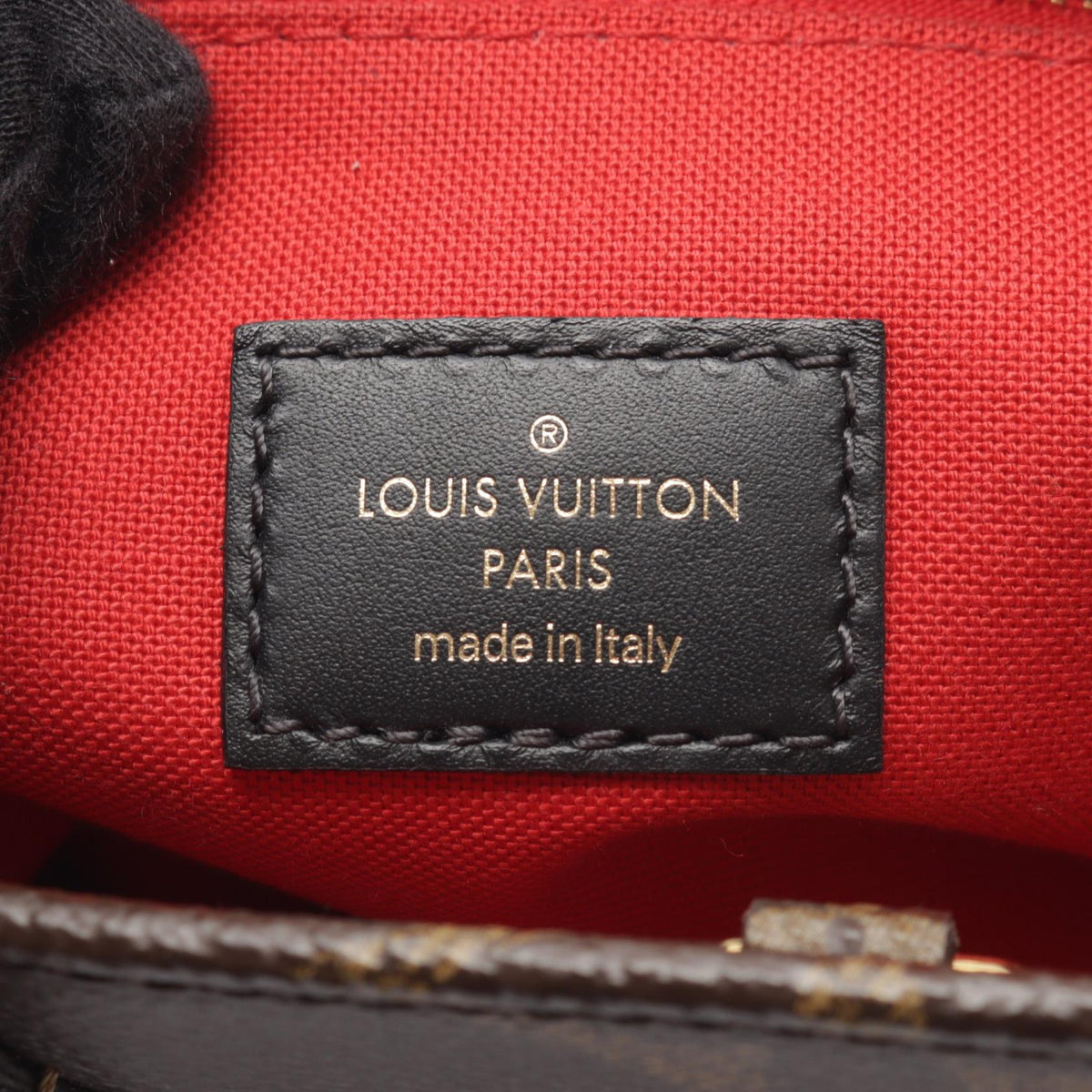 ルイ・ヴィトン オンザゴーPM 2WAY ハンドバッグ ブラウン系 ベージュ系 ベージュ バッグ LOUIS VUITTON