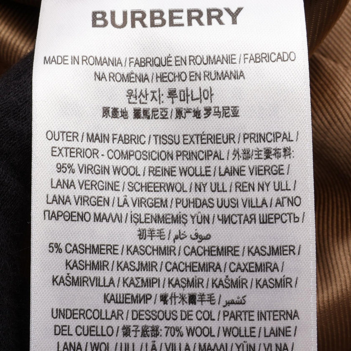 バーバリー CALLEN ノッチドラペル その他コート ベージュ系 アウター BURBERRY