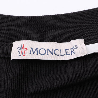 モンクレール ポケット付き クルーネック 半袖Tシャツ ブラック系 トップス MONCLER