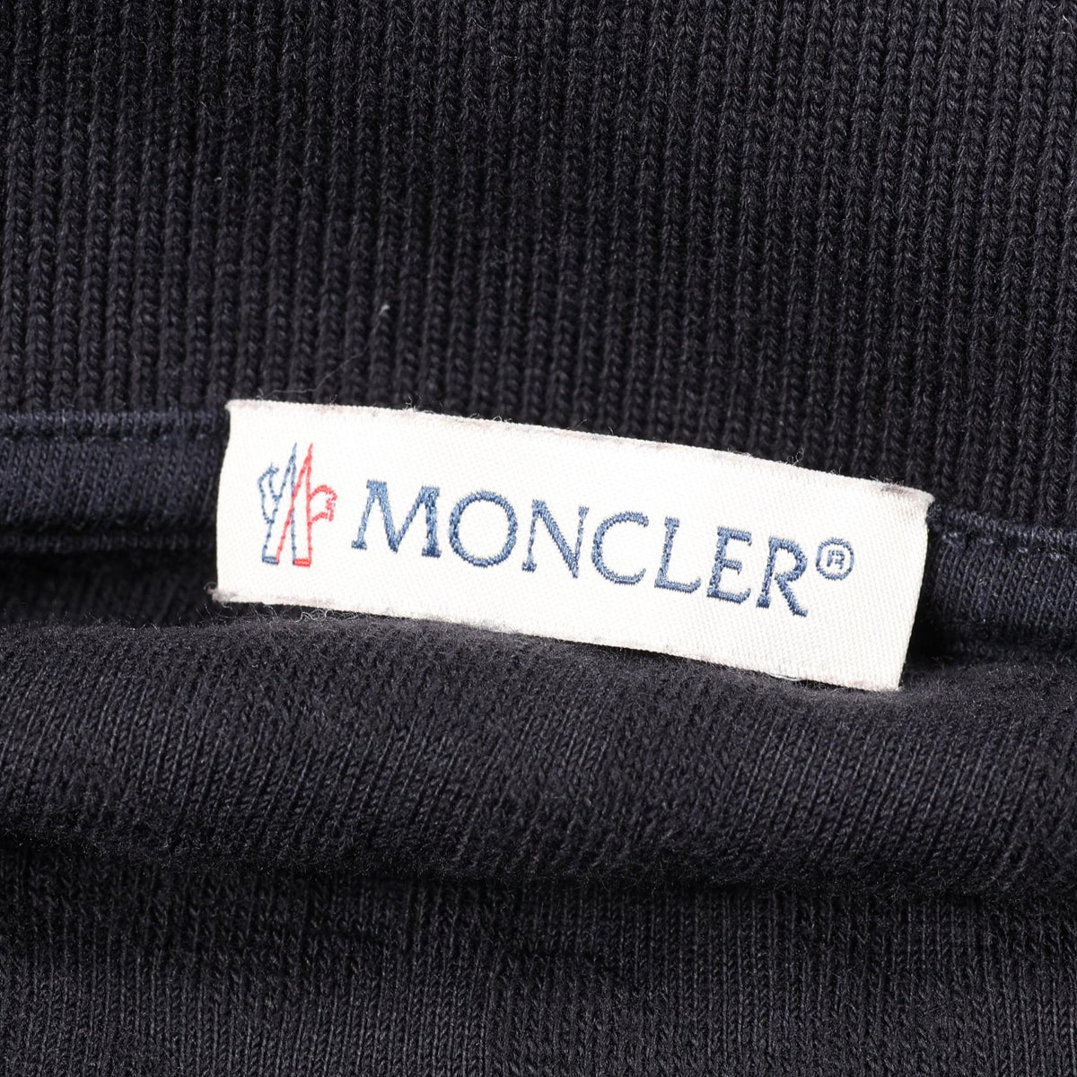 モンクレール パイル モノグラム ポロシャツ ネイビー系 トップス MONCLER