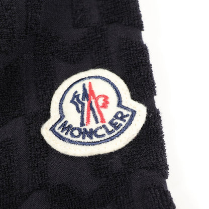 モンクレール パイル モノグラム ポロシャツ ネイビー系 トップス MONCLER