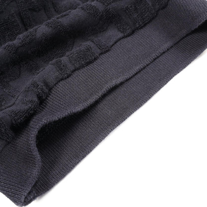 モンクレール パイル モノグラム ポロシャツ ネイビー系 トップス MONCLER