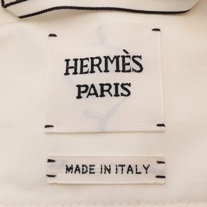 エルメス フード付き その他コート ホワイト系 アウター HERMES