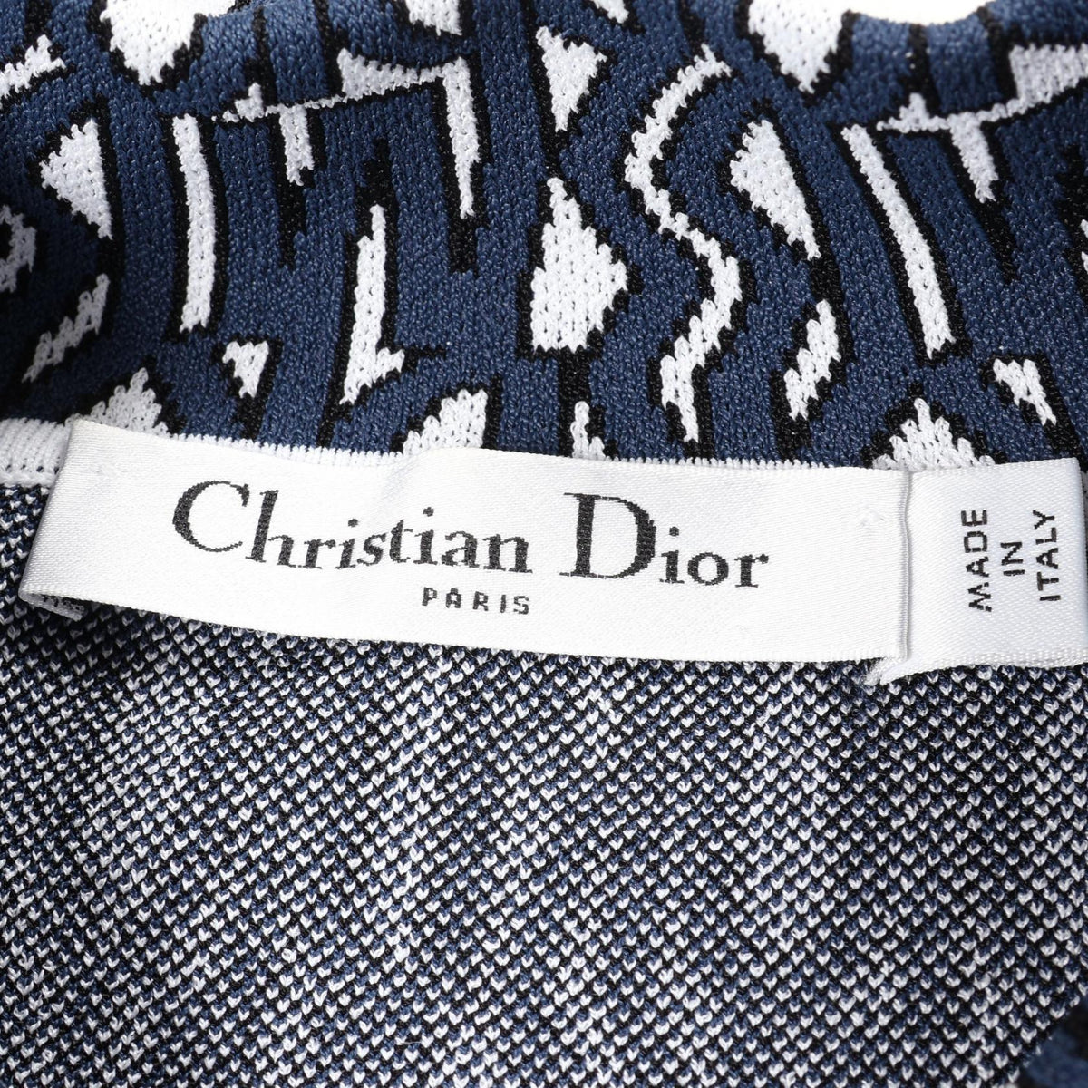 ディオール テクニカル ニット ショートスリーブ その他ジャケット ホワイト系 ブルー系 アウター DIOR