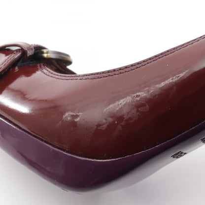 フェンディ パンプス ボルドー系 パープル系 シューズ FENDI