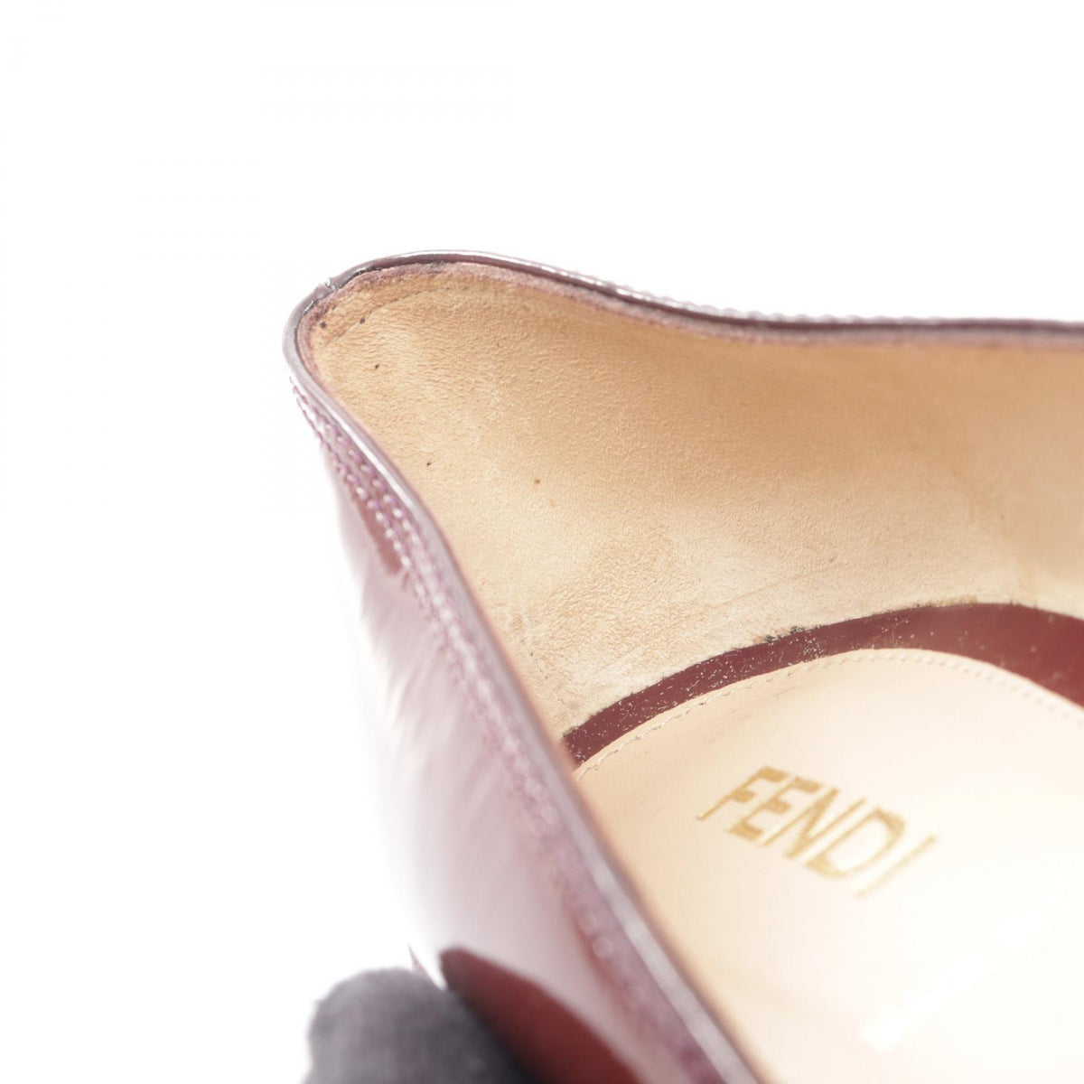 フェンディ パンプス ボルドー系 パープル系 シューズ FENDI