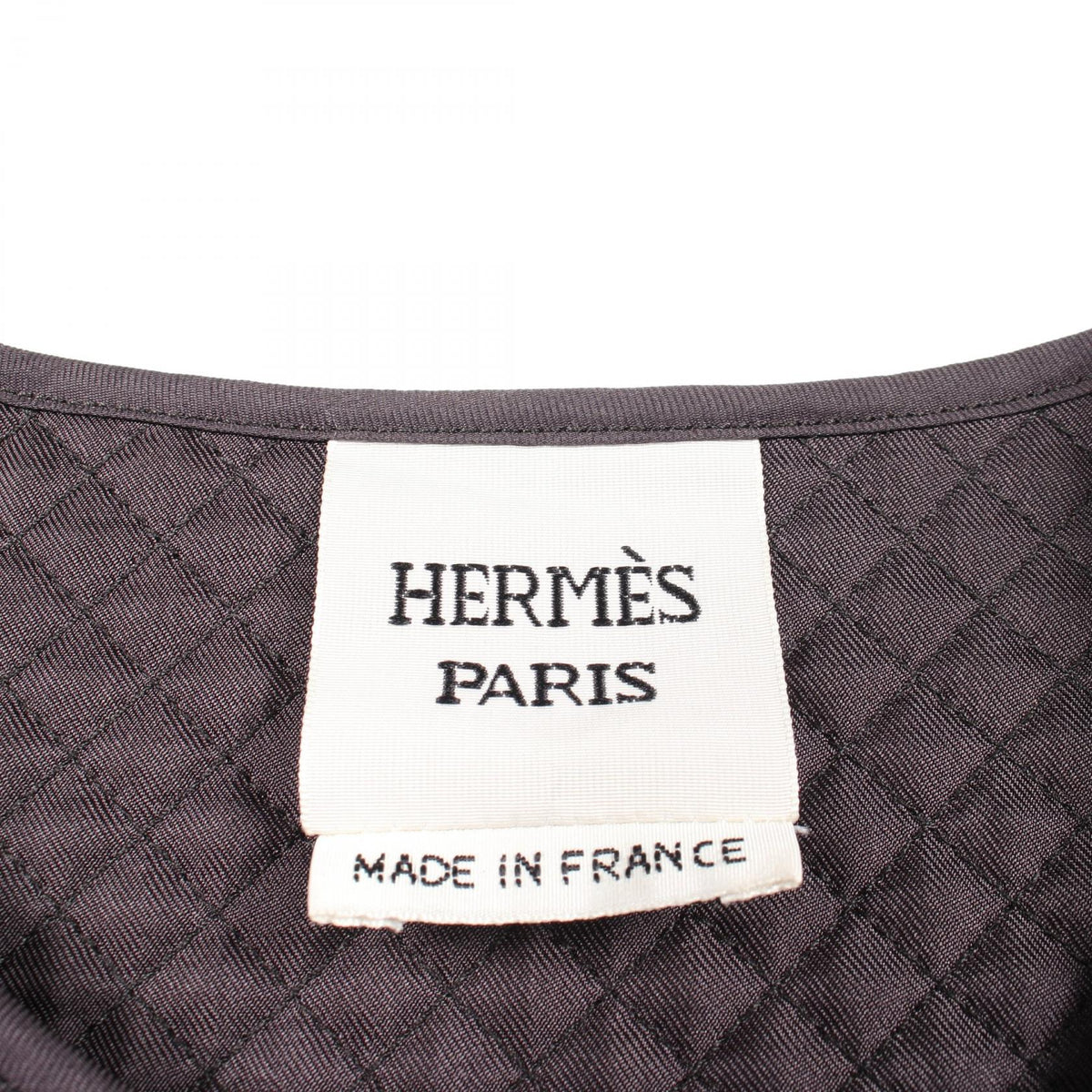 エルメス Do Re Boucles 中綿 その他ジャケット グレー系 ホワイト系 マルチカラー シルク アウター HERMES