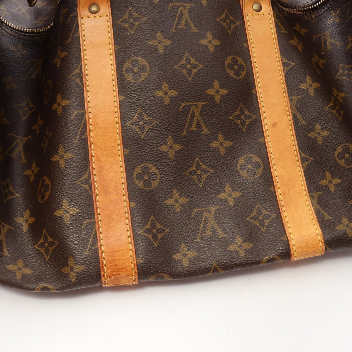 ルイ・ヴィトン キーポル バンドリエール55 2WAY ボストンバッグ ブラウン系 バッグ LOUIS VUITTON