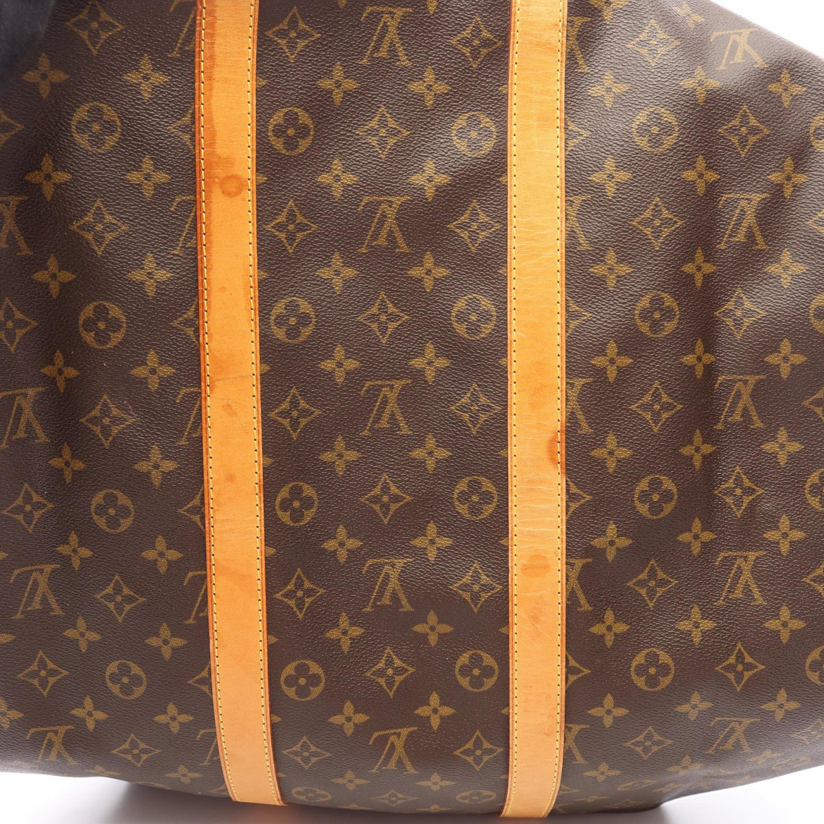 ルイ・ヴィトン キーポル バンドリエール55 2WAY ボストンバッグ ブラウン系 バッグ LOUIS VUITTON