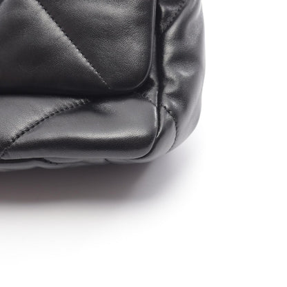 シャネル 19 ディズヌフ マトラッセ コンビ金具 2WAY ショルダーバッグ ブラック系 バッグ CHANEL