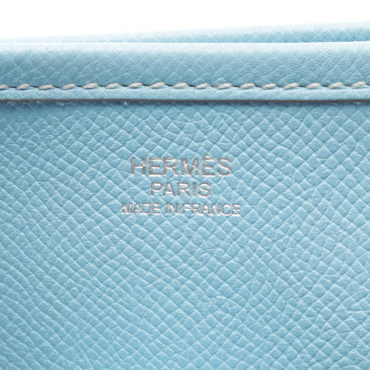 エルメス エヴリン 3 トロワ GM セレステ ショルダーバッグ ブルー系 ヴォーエプソン バッグ HERMES