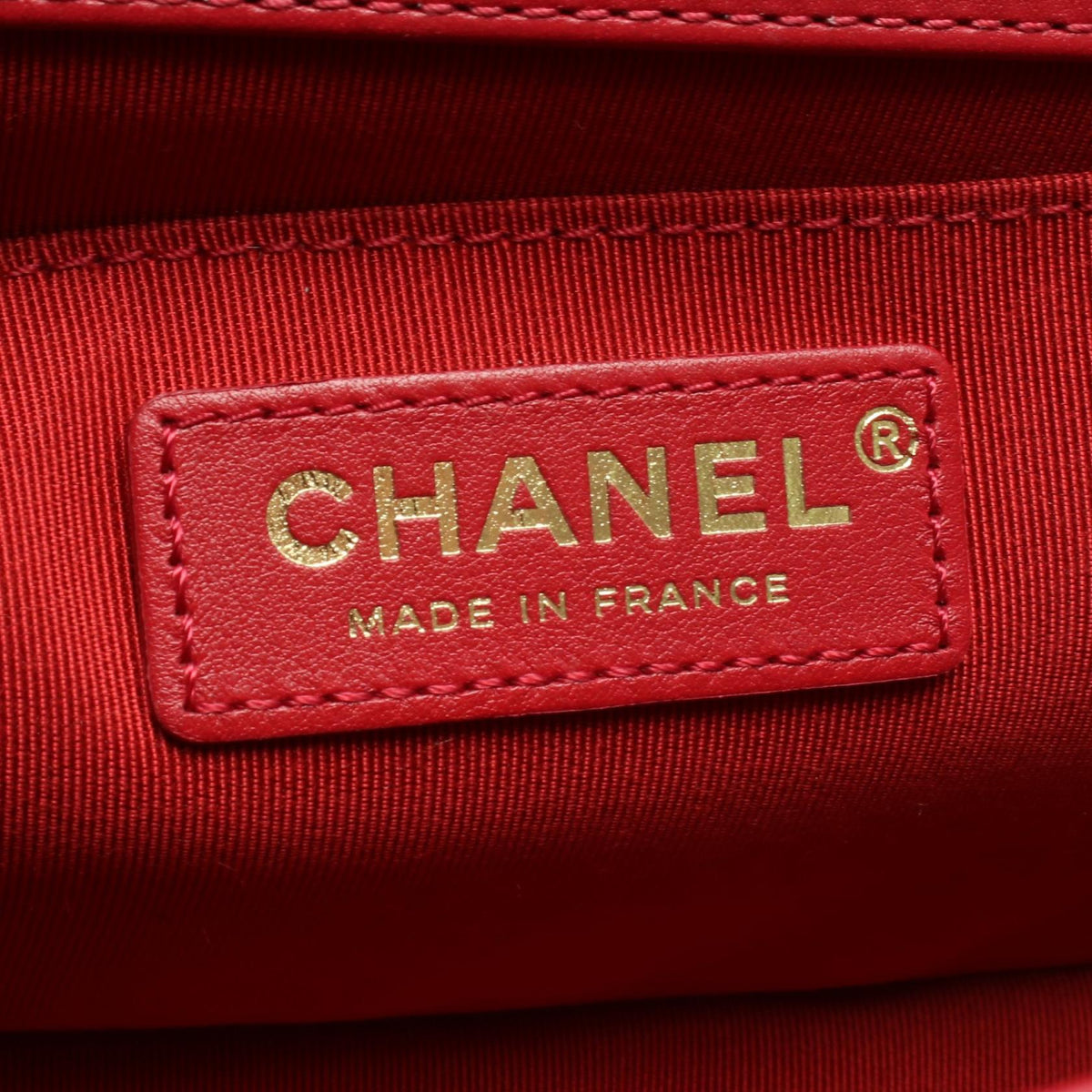 シャネル ボーイシャネル ショルダーバッグ レッド系 バッグ CHANEL
