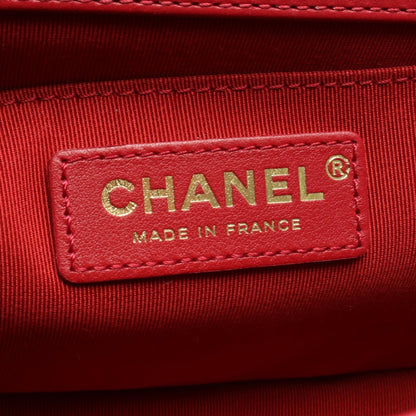 シャネル ボーイシャネル ショルダーバッグ レッド系 バッグ CHANEL