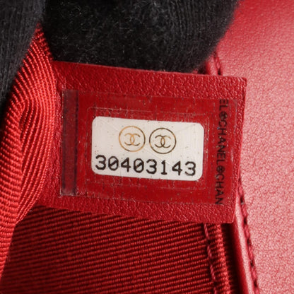 シャネル ボーイシャネル ショルダーバッグ レッド系 バッグ CHANEL