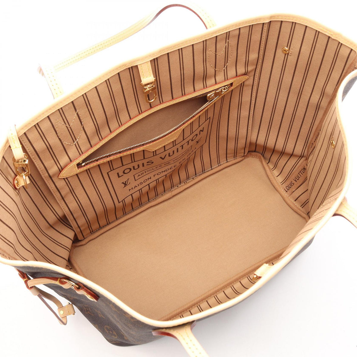 ルイ・ヴィトン ネヴァーフル MM モノグラム トートバッグ ブラウン系 バッグ LOUIS VUITTON