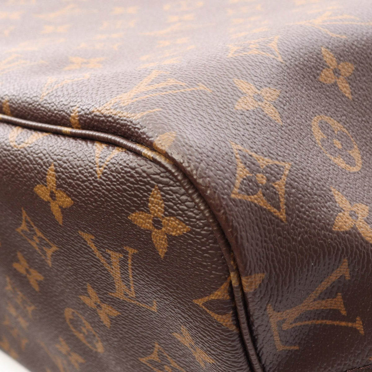 ルイ・ヴィトン ネヴァーフル MM モノグラム トートバッグ ブラウン系 バッグ LOUIS VUITTON