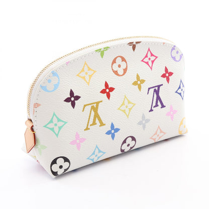 ルイ・ヴィトン LV × TM ポシェット コスメティック モノグラムマルチカラー ポーチ ホワイト系 財布・小物 LOUIS VUITTON