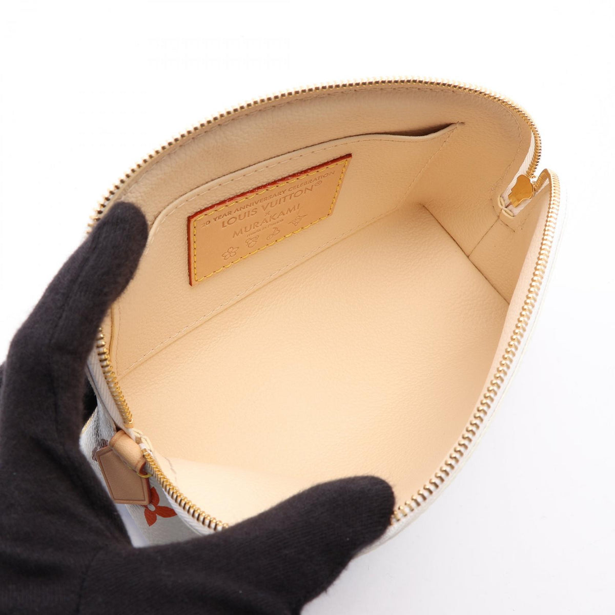 ルイ・ヴィトン LV × TM ポシェット コスメティック モノグラムマルチカラー ポーチ ホワイト系 財布・小物 LOUIS VUITTON